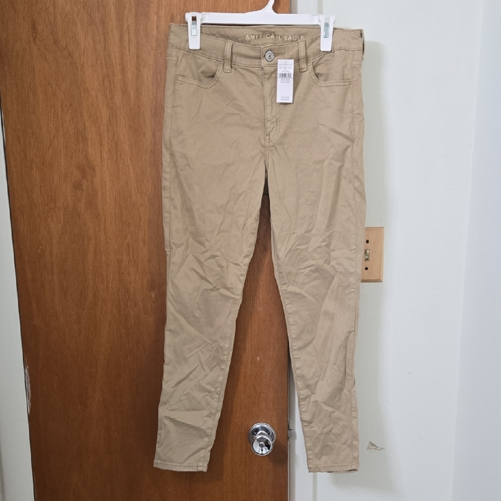 American Eagle Outfitters Khaki/Tan Women's Skinny Pants
